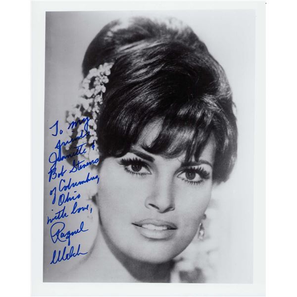 Raquel Welch signed photo