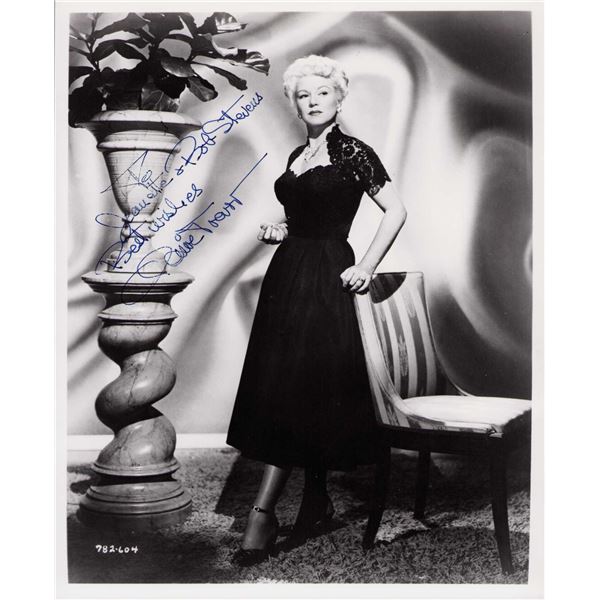 Claire Trevor signed photo