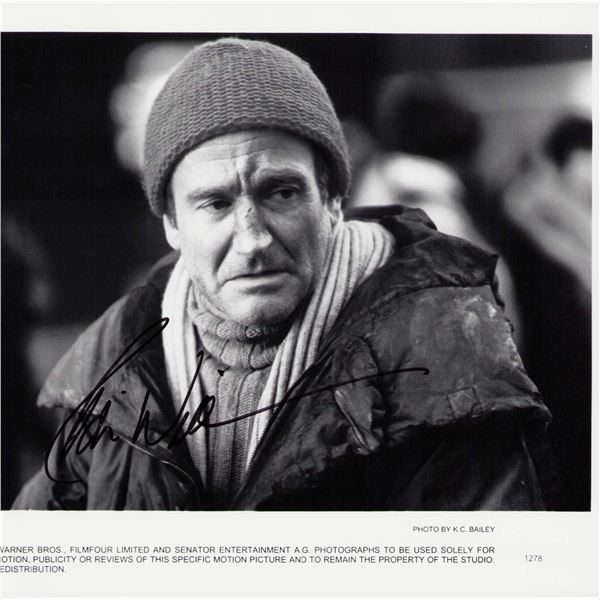 Robin Williams signed photo