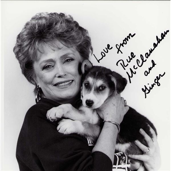 Rue McClanahan signed photo
