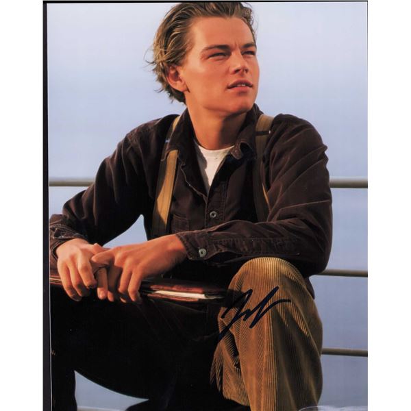 Leonardo DiCaprio signed photo