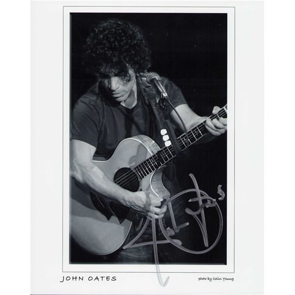 John Oates signed photo