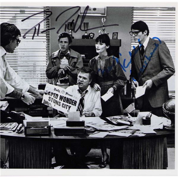 Marc McClure/Margot Kidder signed photo Superman