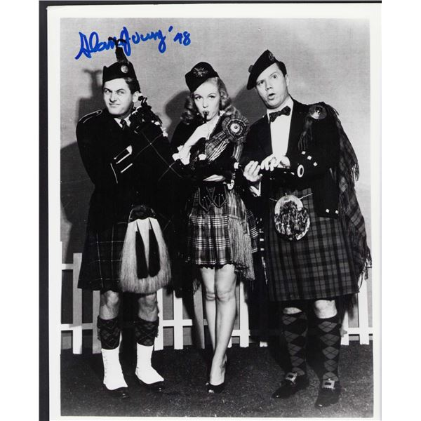 Alan Young signed photo