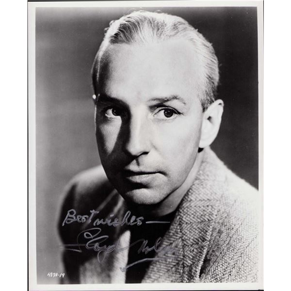 Lloyd Nolan signed photo