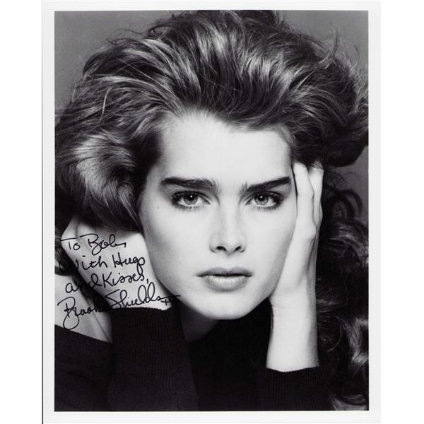 Brooke Shields signed photo