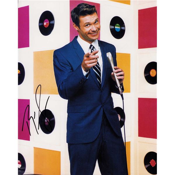 Ryan Seacrest signed photo