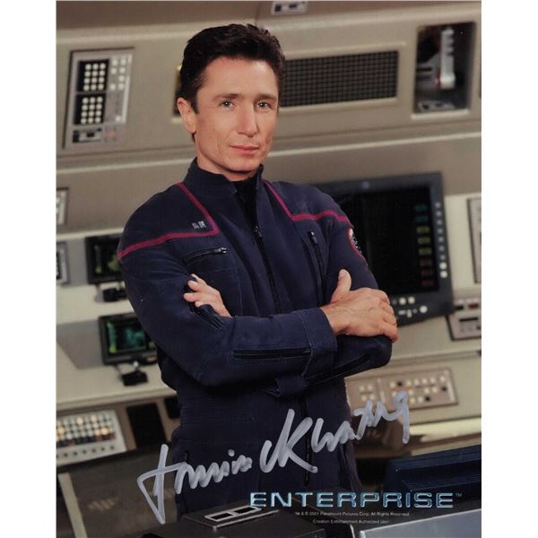 Dominic Keating signed photo Star Trek
