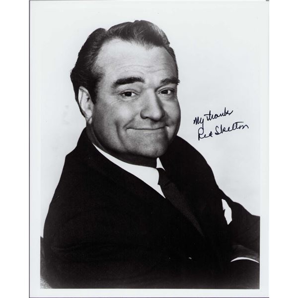 Red Skelton signed photo