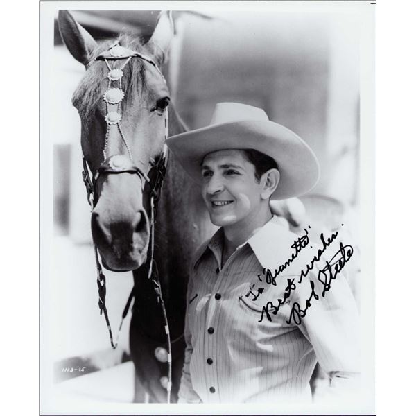 Bob Steele signed photo