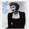 Image 1 : Claudette Colbert signed photo