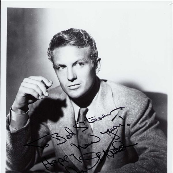 Robert Stack signed photo