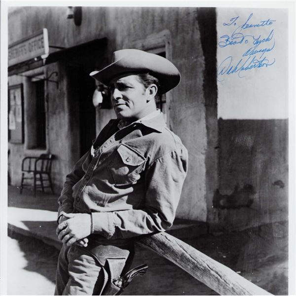 Dale Robertson signed photo