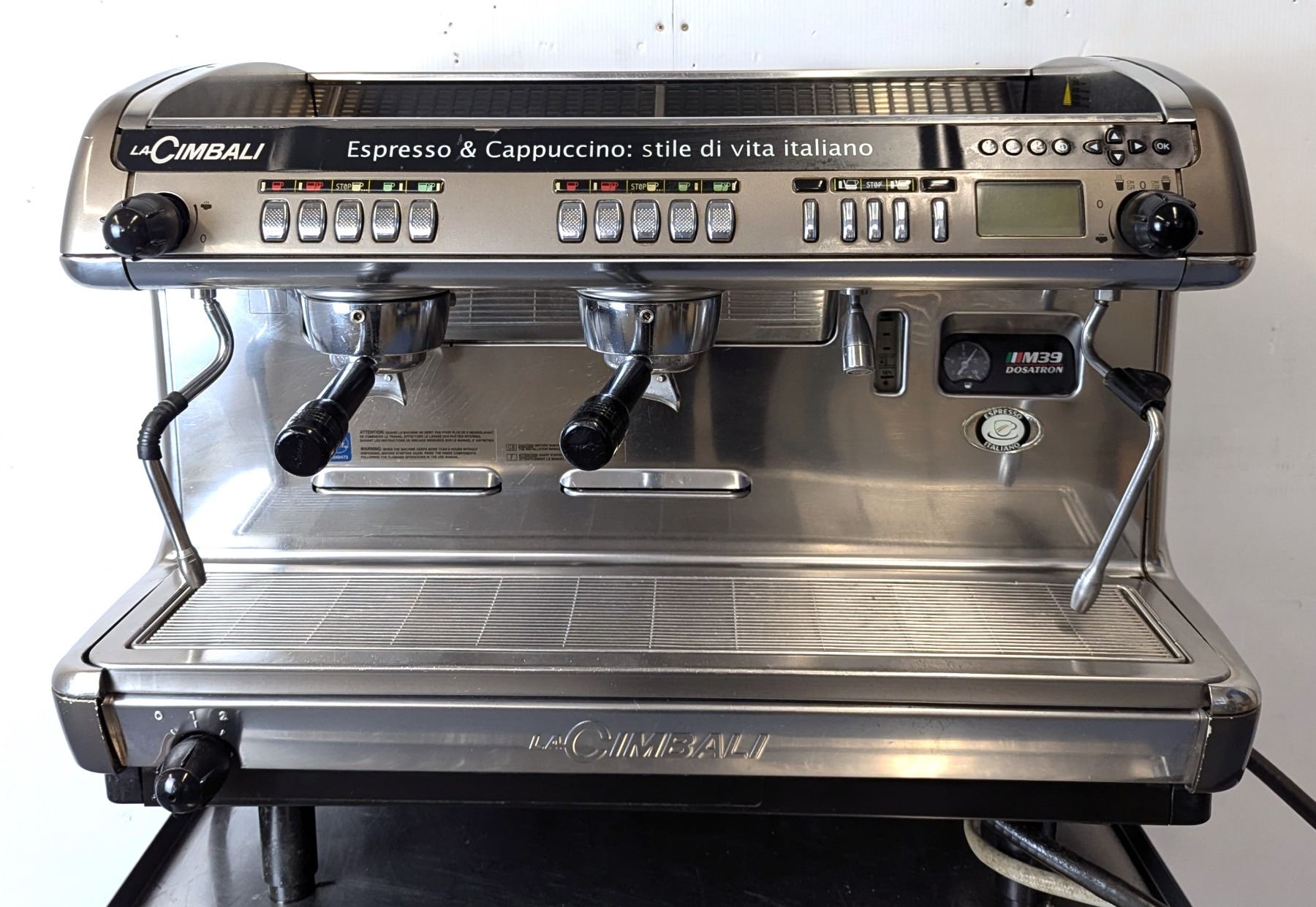 La Cimbali M39 DT/2 Dosatron 2 Group Automatic Espresso Machine | 350X/R6-2