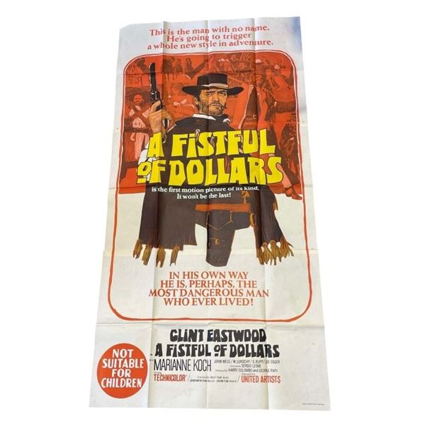 A Fistful of Dollars (1964) - 3-Sheet (39" X 77 1/2")