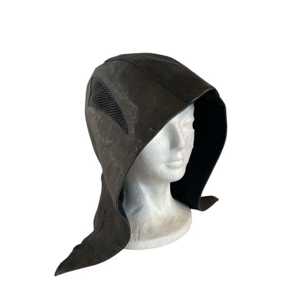 Arrow TV Series (2012-2020) - Green Arrow (Stephen Amell) Screen Used Leather Hood