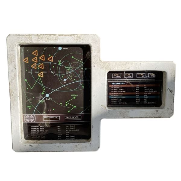 Battlestar Galactica (2004 - 2009) - Galactica Telemetry Control Panel