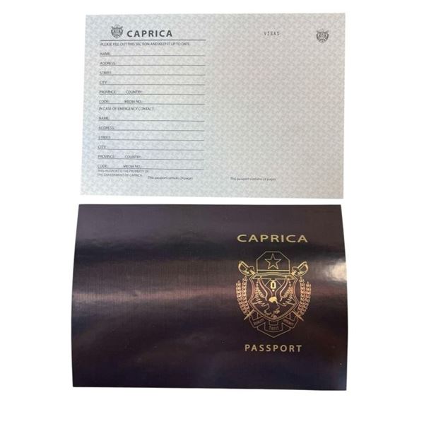 Caprica (2009-2010) - Prop Passport