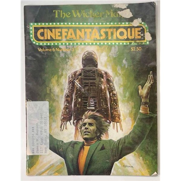 Cinefantastique magazine Owned By Jim Henson's (The Wicker Man)