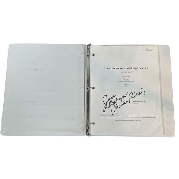 Earth: Final Conflict (1997-2002) - Jayne Heitmeyer (Renee Palmer) Signed Script