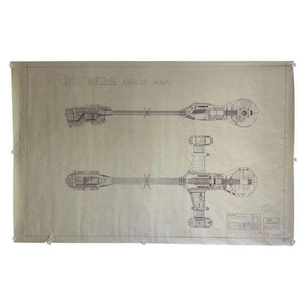 Event Horizon (1997) - Production Ship Model Blueprint