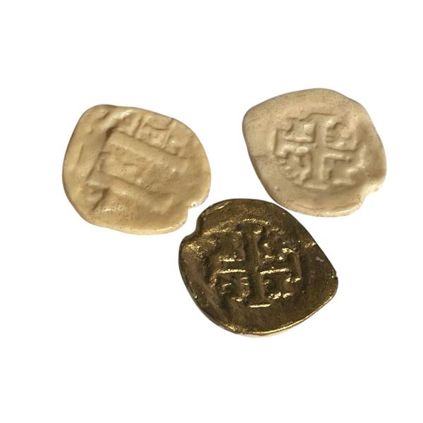 Hook (1991) - Set of Three Pirate Coins