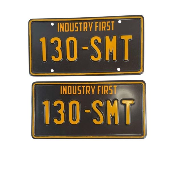 Joker (2019) - Set of 2 License Plates
