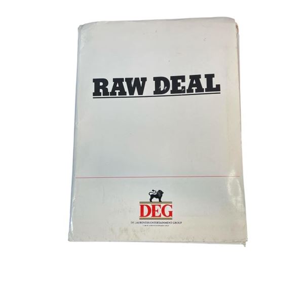 Raw Deal (1986) - Press Folder