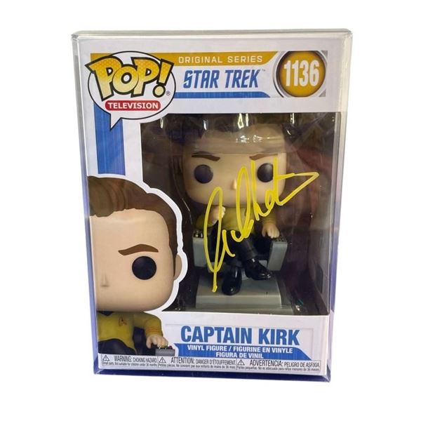 Star Trek William Shatner Captain Kirk Signed Funko (With JSA Authentification)