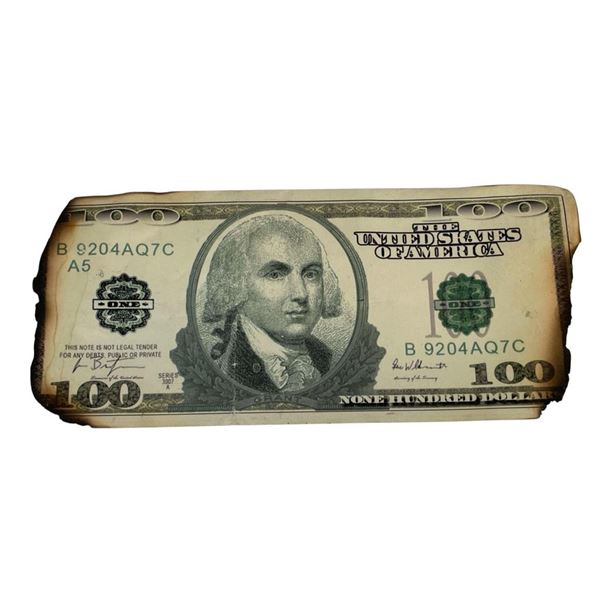 The Dark Knight (2008) - Burnt Bank Note