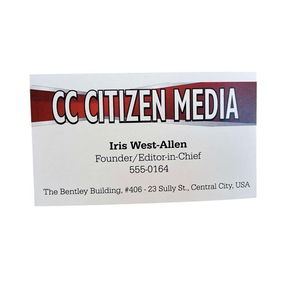 The Flash (2014–2023) - Iris (Candice Patton) Business Card