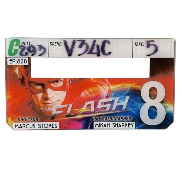 The Flash (2014-2023) - Digital Slate Clapperboard Cover