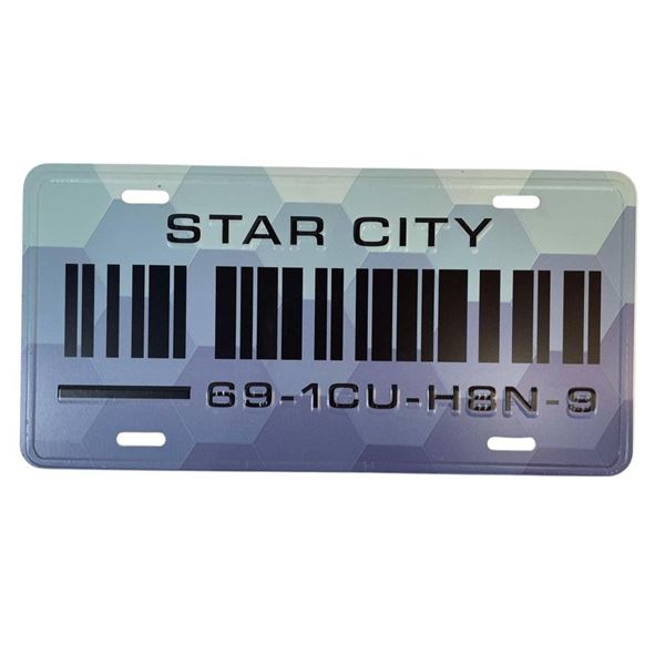 The Flash (2014-2023) - Future Star City License Plate