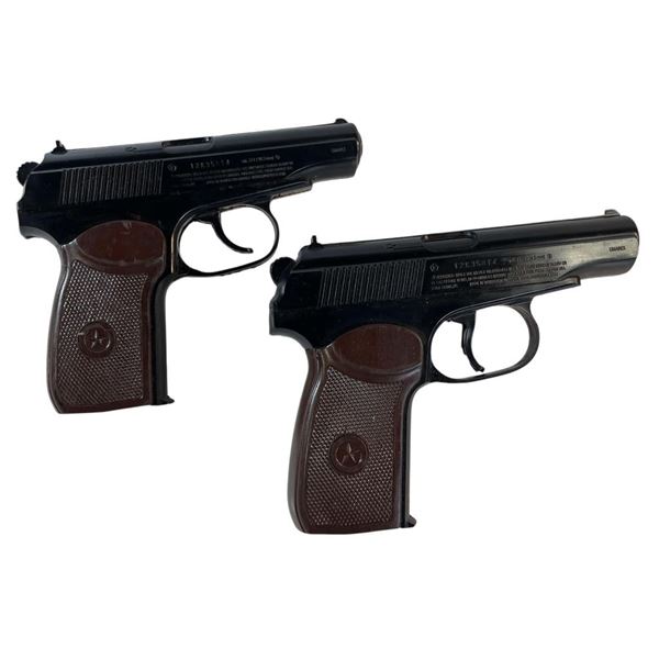 The Interview (2014) - Aaron Rapaport (Seth Rogen) and Park Sook-yin (Diana Bang) Makarov PM Pistols