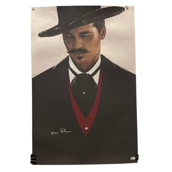 Tombstone (1993) - Val Kilmer Signed Collectible Art