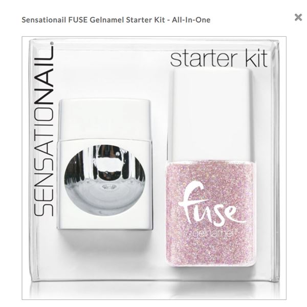 SENSATIONAIL FUSE GELNAMEL STARTER KIT - ALL-IN-ONE