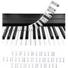 Image 2 : FAOKZE PIANO KEY STICKERS WITH 88 KEYS PIANO NOTES FOR LEARNING PIANO