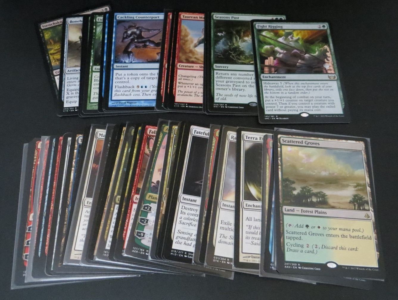 45+ MTG Rare Cards Various Sets & Colors
