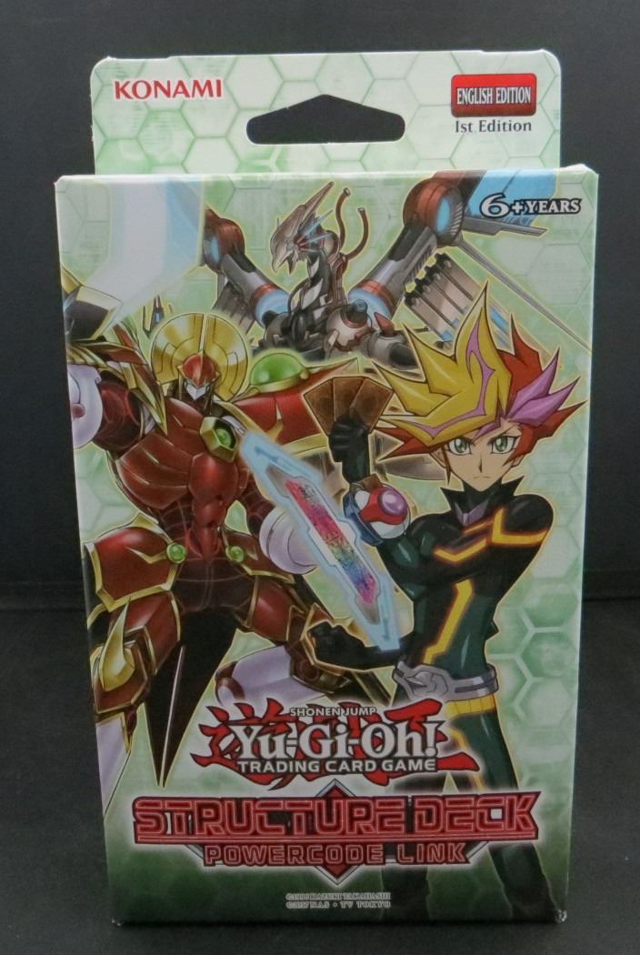New Yu-Gi-Oh Structure Deck Powercode Link 1st Edition