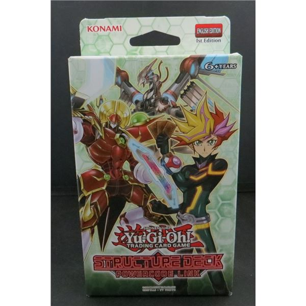 New Yu-Gi-Oh Structure Deck Powercode Link 1st Edition