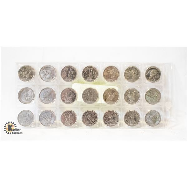 VANCOUVER OLYMPIC SOUVENIER COINS