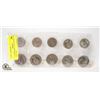 Image 2 : CANADIANÿ5x5 -CENT PIECES 5 X$1 DOLLARS