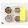 Image 2 : 4 WORLD COINS CAN, USA, MEX, VENEZUELA