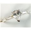 Image 1 : BZ1780-68 SILVER CZ RING