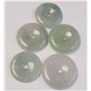 Image 1 : BZ1780-60 LOT OF 5 JADEITE