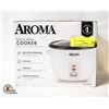 Image 2 : NEW WITH BOX 1.5 QUARTS AROMA RICE & GRAIN COOKER