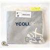 Image 2 : NEW YCOLL PILLOW COVERS 18X18SET OF 4 GRAY