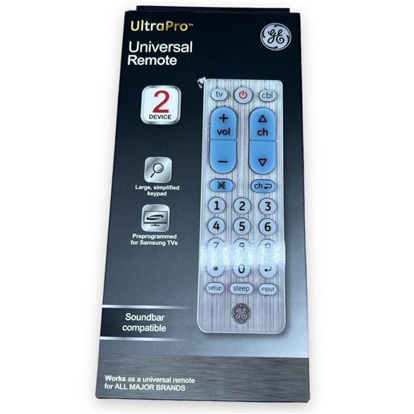NEW UNIVERSAL REMOTE 2 DEVICE ULTRA PRO
