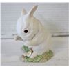 Image 1 : CYBIS "PAT-A-CAKE" PORCELAIN BUNNY FIGURE 4"