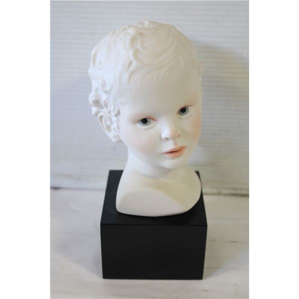 CYBIS "EROS CUPID" PORCELAQIN BUST 9.5"